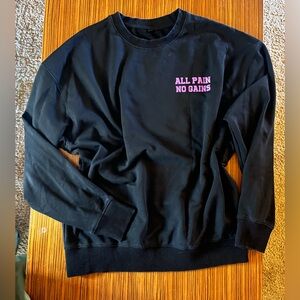 Raskol “All Pain, No Gains” Crewneck Sweater